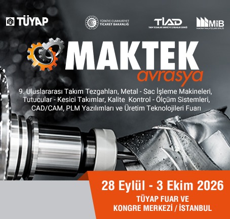 MAKTEK Avrasya 2026 fuar afişi